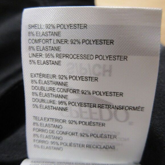 SPEEDO Black Grey Tech Volley Swim Shorts Sz S (30-32) Swim Trunks Swimsuit NWT - Picture 7 of 11